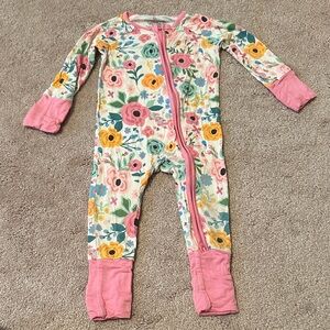 Caden Lane Floral Print Convertible Sleeper